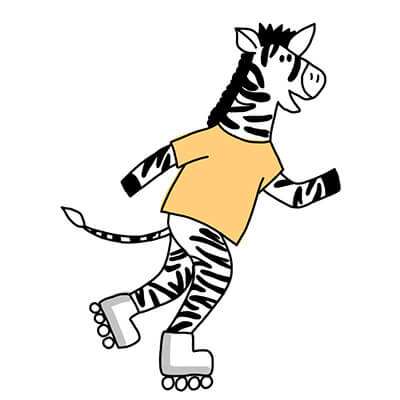 Rolling Smart Zebra